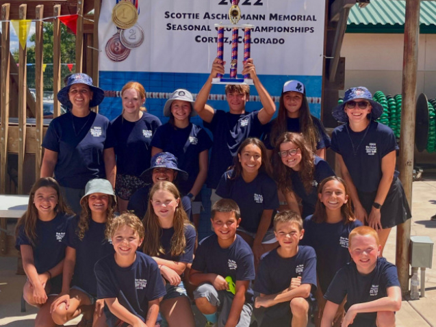 Pictured Left to Right: Top row: Stacy Davis, Emma Gacnik, Larriana Taggart, Bruley McCuiston, Ava Camacho, Emily Moreland Middle row: Madalyn Tafoya, Sol Tirado-Jensen, Claire Emick Bottom row: Sydney Davis, Lilah Emick, Ari Davis, Katie Pickering, Roman Camacho, Syler McCuiston, Rio Tirado-Jensen, Jake Gacnik